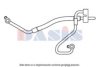 AKS DASIS 885821N High-/Low Pressure Line, air conditioning